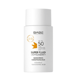 BABÉ Super Fluid Depigment+ SPF 50+ 50 ml – Fluide Solaire Anti-Taches