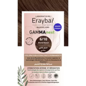 Erayba Gamma Next 6/00 Blond Foncé Naturel – Coloration Permanente Hydratante
