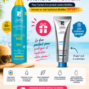 Pack BioNike Été – Defence Sun Spray SPF 50+ 200 ml + AKNET Hydratant OFFERT