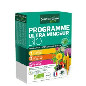 Santarome Bio Programme Ultra Minceur – 30 Ampoules