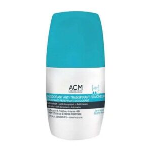 ACM Déodorant Anti-Transpirant Fraîcheur 48H – Roll-on peaux sensibles – 50 ml ✓