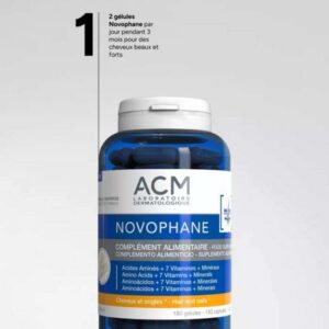 ACM Novophane 180 Gélules – Cheveux & Ongles