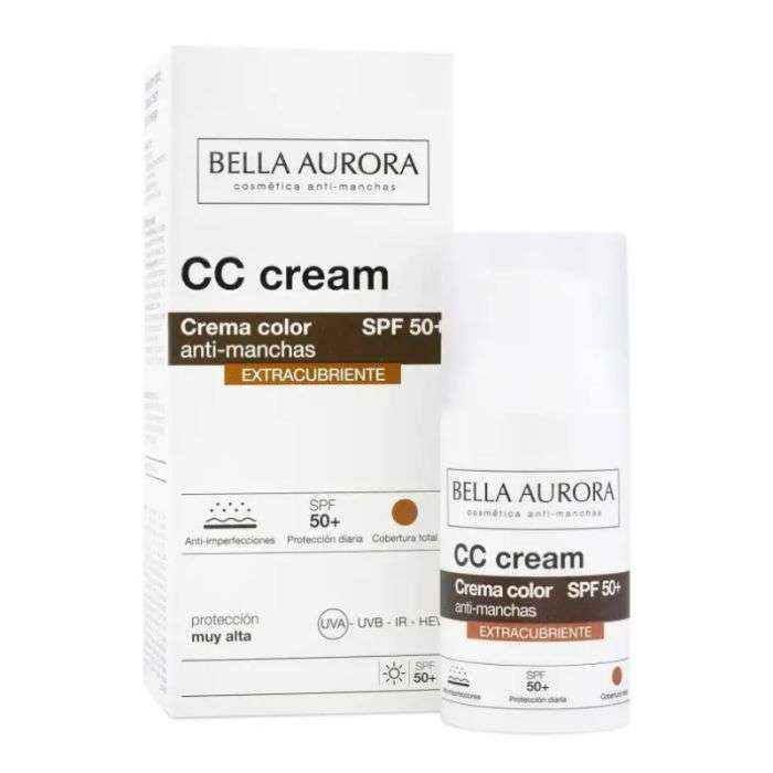 Bella Aurora CC Cream Anti-Taches Extracouvrante SPF50+ – 30 ml