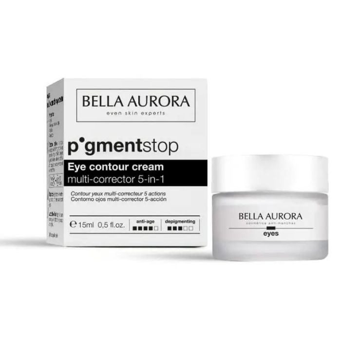 Bella Aurora Pigment Stop Contour des Yeux Multi-Correcteur 5 Actions – 15 ml ✓