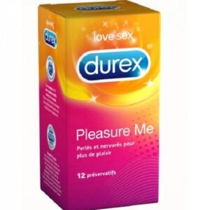 Durex Pleasure me - Préservatifs Perlés & Nervurés 12 unités