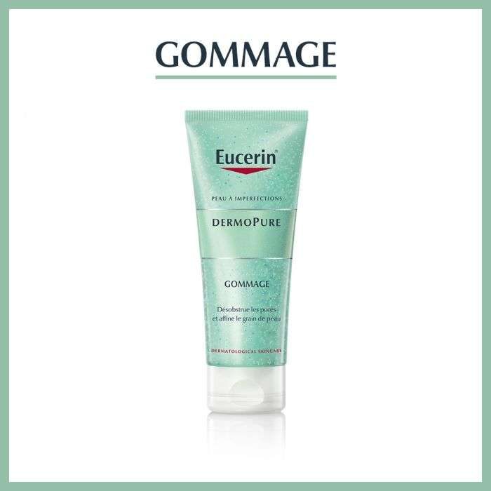 Eucerin DermoPure Gommage – Exfoliant visage purifiant pour peaux à imperfections – 100 ml ✓