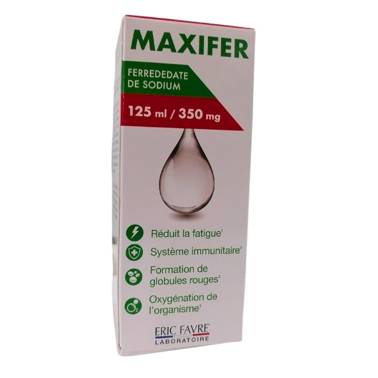 Eric Favre Maxifer ferrédétate de sodium 350 mg 125 ml