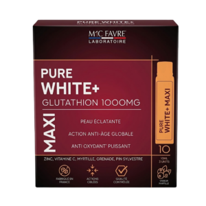Eric Favre Pure White+ Maxi Glutathion 1000 mg 10 monodoses 25 ml