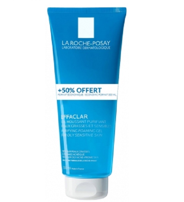 La Roche-Posay Effaclar Gel Moussant Purifiant 300 ml pour peaux grasses