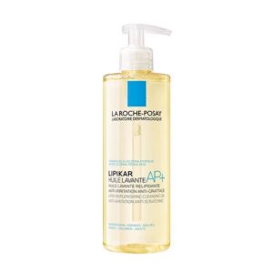 La Roche-Posay Lipikar Huile Lavante AP+ 400 ml pour peaux sèches à très sèches.